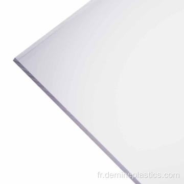 Feuille de polycarbonate de toiture transparente d&#39;approvisionnement en usine